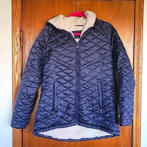 STEVE MADDEN Sherpa lined coat size L